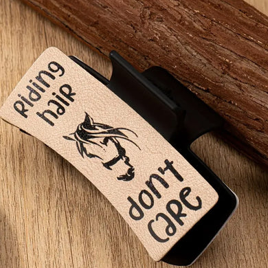 Riding Hair.....Don't Care Hair Clip